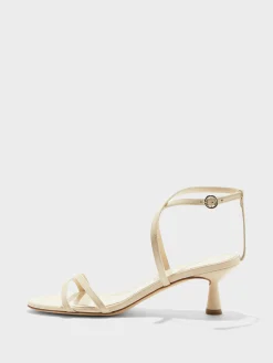 Maeve Leather Stiletto Sandals