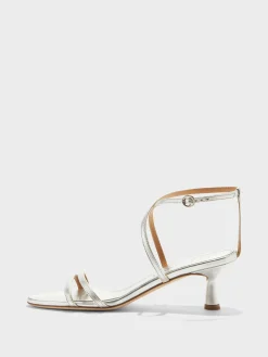 Maeve Leather Stiletto Sandals