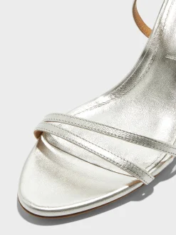 Maeve Leather Stiletto Sandals