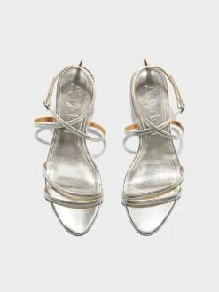 Maeve Leather Stiletto Sandals