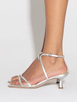 Maeve Leather Stiletto Sandals