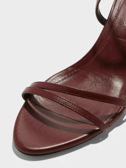 Maeve Leather Stiletto Sandals