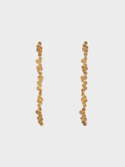Neva 18kt Gold-Plated Drop Earrings
