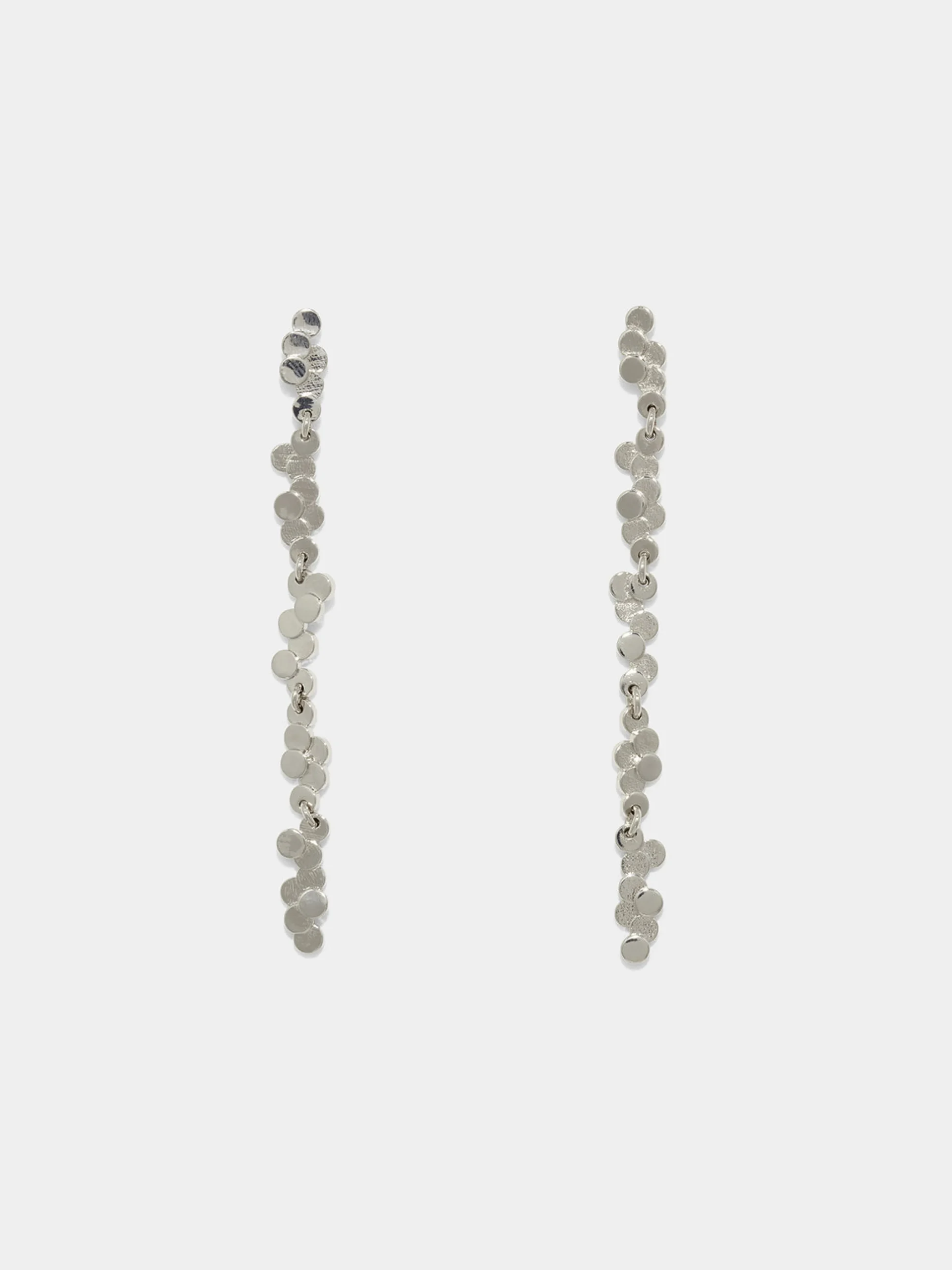 Neva Palladium-Plated Drop Earrings