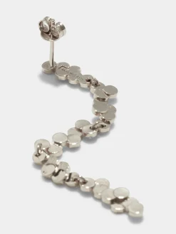 Neva Palladium-Plated Drop Earrings