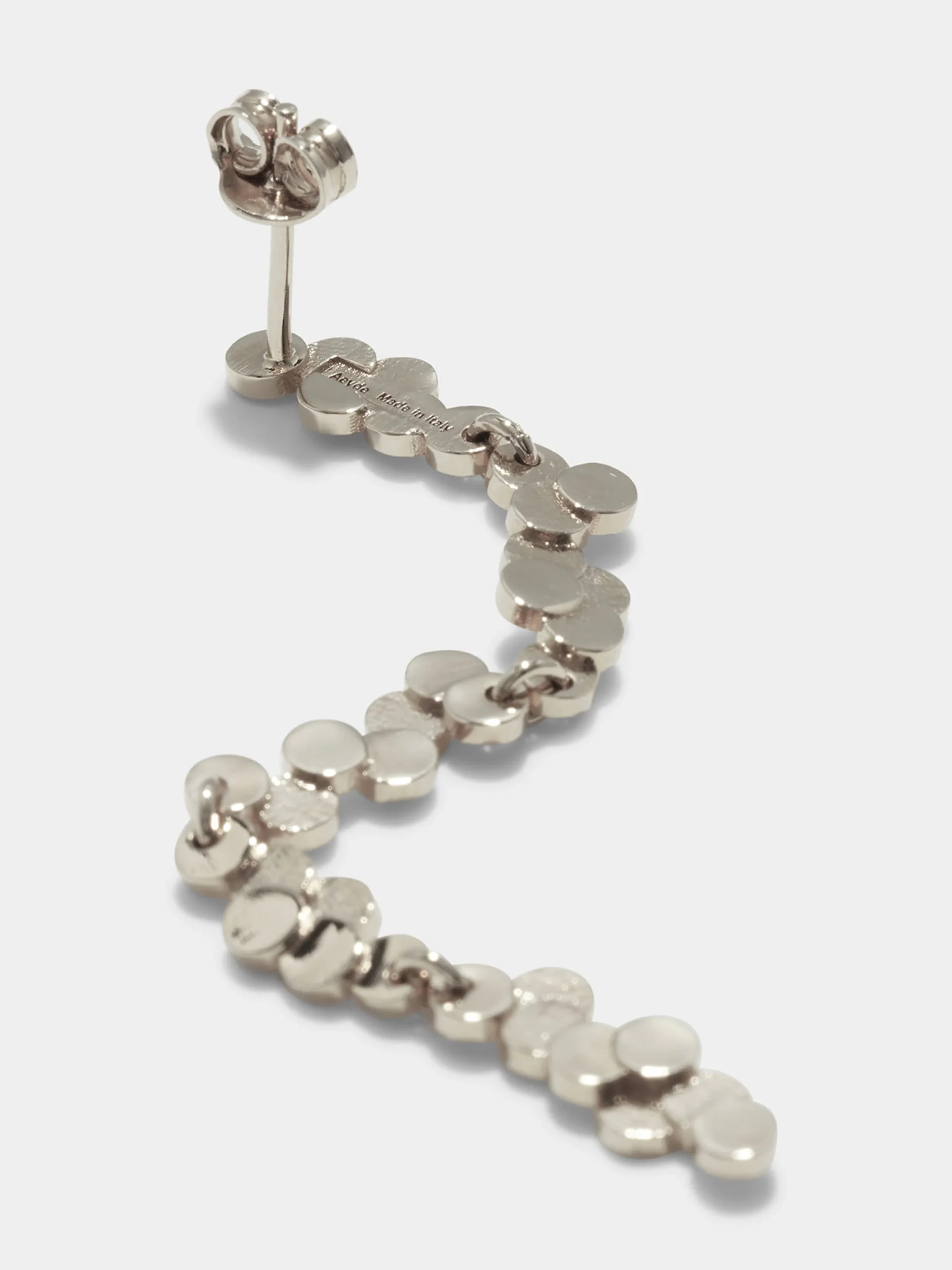 Neva Palladium-Plated Drop Earrings