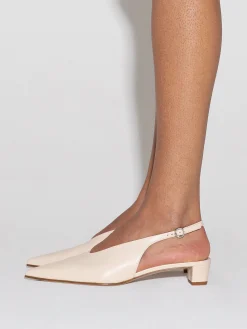 Oti Leather Slingback Pumps