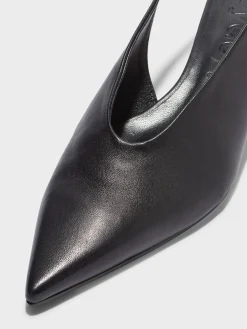 Oti Leather Slingback Pumps