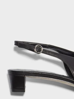 Oti Leather Slingback Pumps