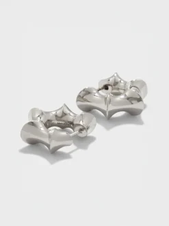 Phoenix Palladium-Plated Hoop Earrings