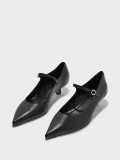 Polina Leather Mary-Janes