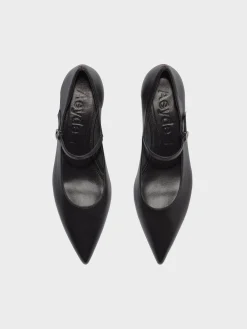 Polina Leather Mary-Janes