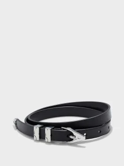 Presley Western Leather Belt