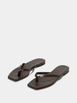 Renee Leather Thong Sandals