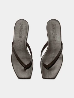 Renee Leather Thong Sandals
