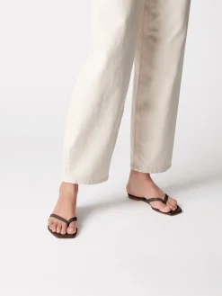 Renee Leather Thong Sandals