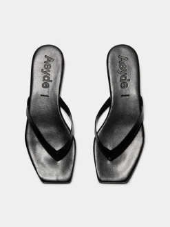 Renee Leather Thong Sandals