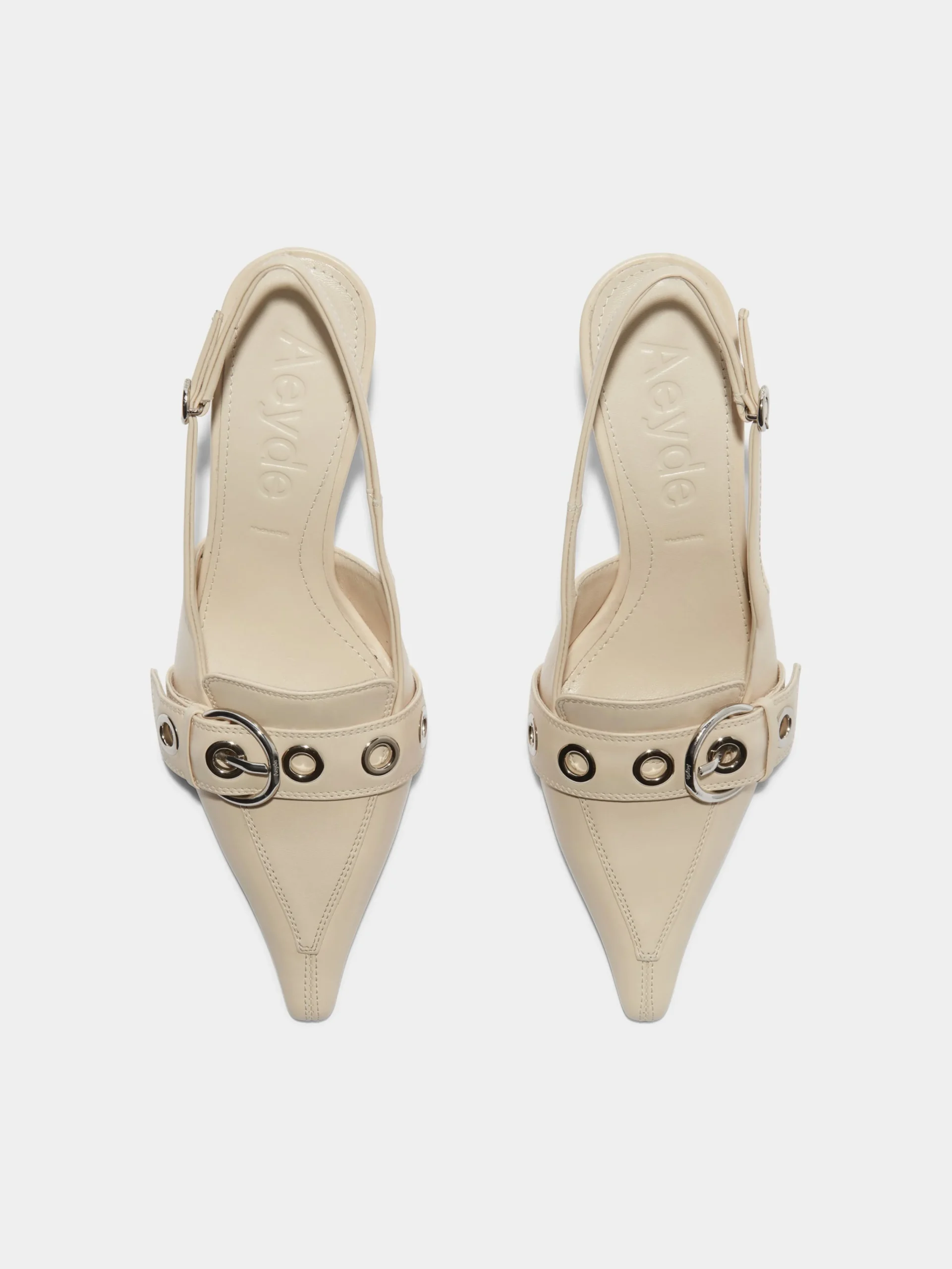 Tara Leather Slingback Pumps