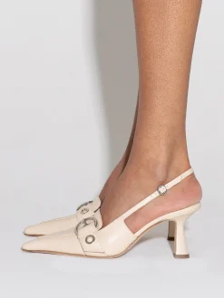Tara Leather Slingback Pumps