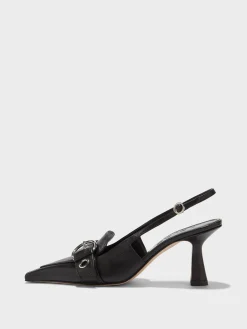 Tara Leather Slingback Pumps