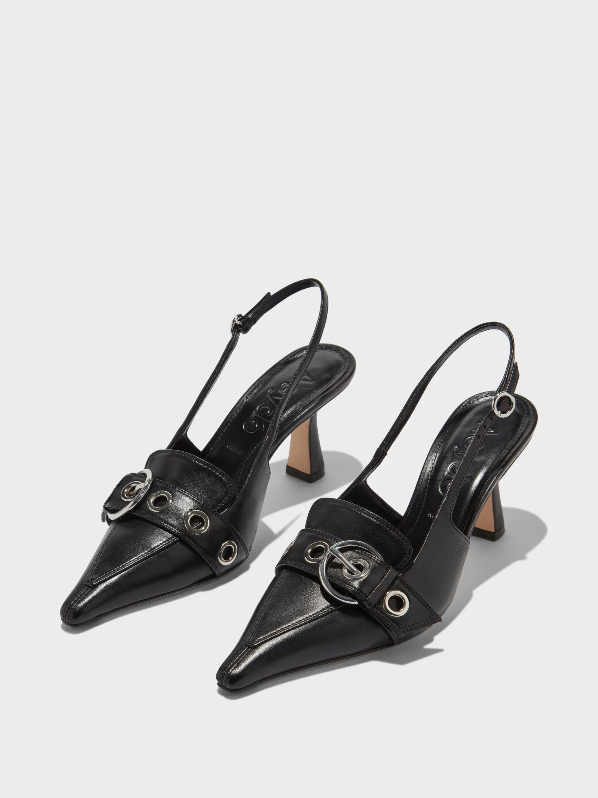 Tara Leather Slingback Pumps