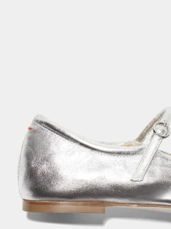 Uma Leather Mary-Jane Flats