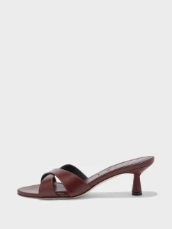 Vero Leather Mules