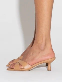 Vero Leather Mules
