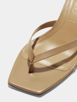 Wilma Leather Thong Sandals