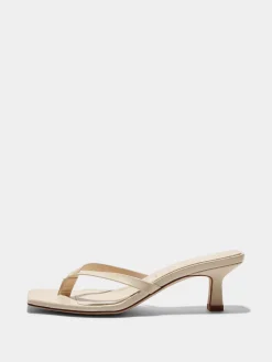 Wilma Leather Thong Sandals
