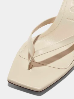 Wilma Leather Thong Sandals
