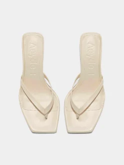 Wilma Leather Thong Sandals