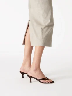 Wilma Leather Thong Sandals