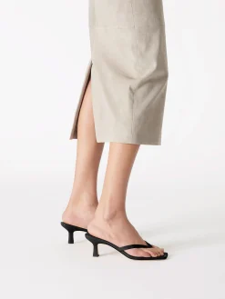 Wilma Leather Thong Sandals